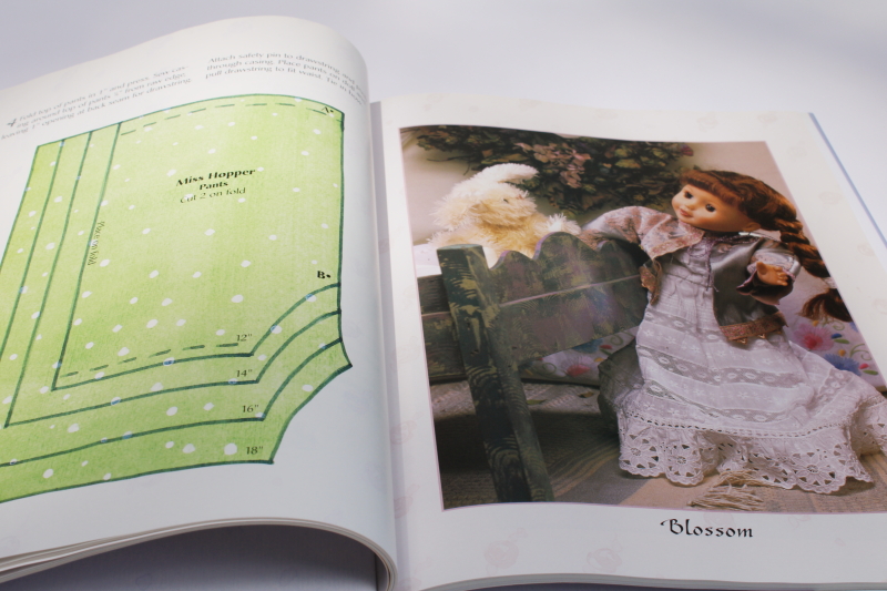 photo of making doll clothes, quick outfits to sew w/ multi size full size patterns  #2