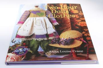 catalog photo of making doll clothes, quick outfits to sew w/ multi size full size patterns 