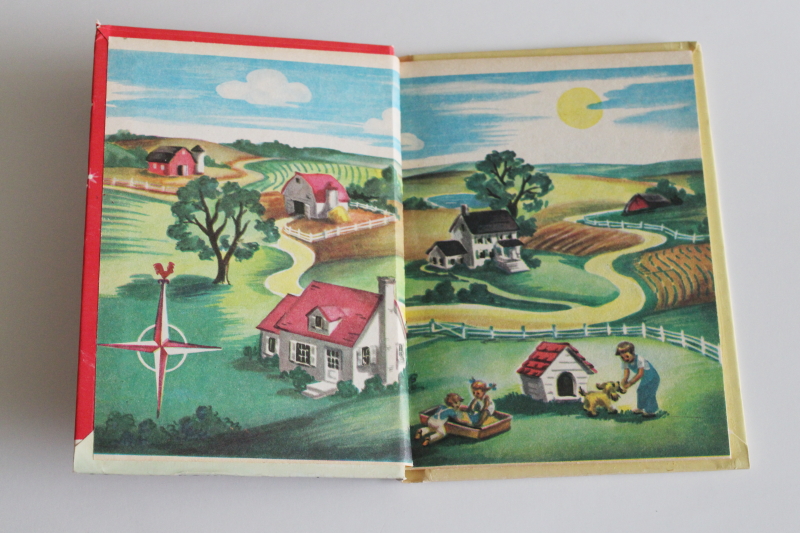 photo of mid century vintage Junior Elf picture book The Puppy That Found A Home Cocker spaniel dog  #2