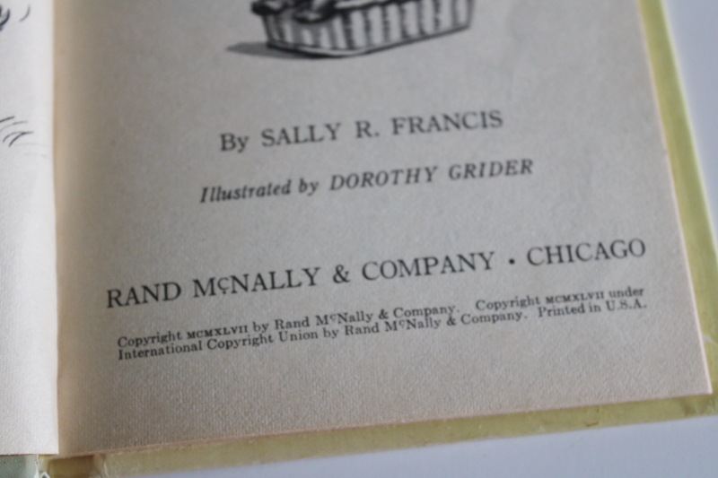 photo of mid century vintage Junior Elf picture book The Puppy That Found A Home Cocker spaniel dog  #4