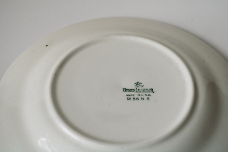 photo of mid century vintage Utah souvenir plate, state landmarks w/ retro pink border #5