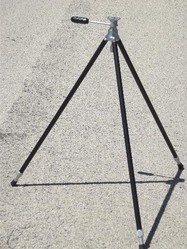 photo of mid century vintage photography camera tripod for workshop or studio #2