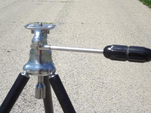photo of mid century vintage photography camera tripod for workshop or studio #3