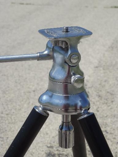 photo of mid century vintage photography camera tripod for workshop or studio #4