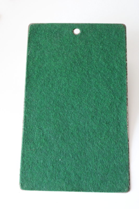 photo of mid century vintage steel clipboard store advertising Shain Hardware Kirksville Missouri  #4