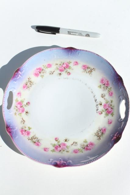 photo of mismatched vintage china plates and serving trays, tea party pretty w/ tons of flowers! #9