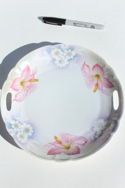 photo of mismatched vintage china plates and serving trays, tea party pretty w/ tons of flowers! #10