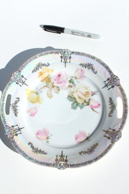 photo of mismatched vintage china plates and serving trays, tea party pretty w/ tons of flowers! #11