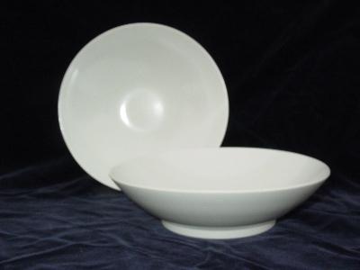 photo of mod white melmac serving bowls #1