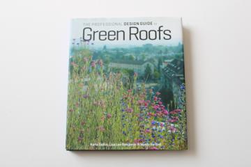 catalog photo of modern green roofs, eco urban greenspace roof garden design & construction