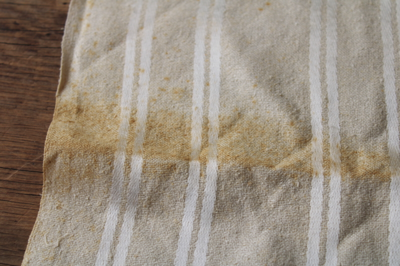 photo of natural raw silk fabric w/ woven silk satin stripe, vintage fabric for heirloom sewing or bridal #4