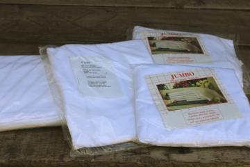 new in packages lot flour sack towels, all cotton kitchen dish towels feedsack fabric 