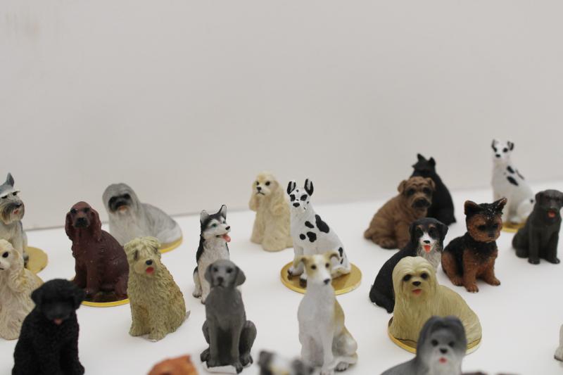 photo of new old stock lot miniature dog figurines, mini resin figures breed of dogs #10