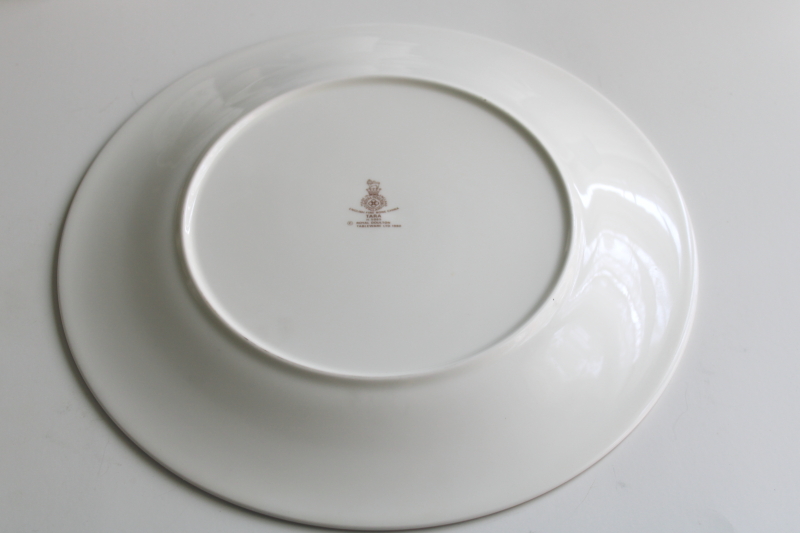 photo of new old stock vintage Royal Doulton china dinner plate, Tara pattern  #4