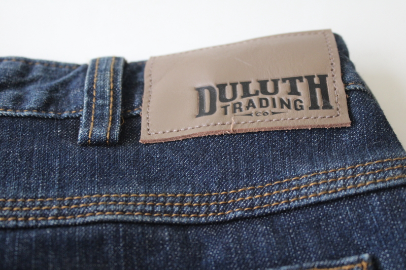 photo of new w/ tag Duluth Trading fleece lined jeans flex ballroom fit 36W 30L #5