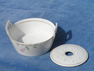 photo of noritake azalea vintage china butter cooler bucket #3