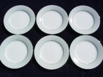 catalog photo of noritake grayburn vintage china plates