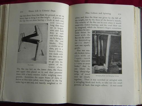 photo of old 1890s illustrated Life in Colonial America Williamsburg vintage #2