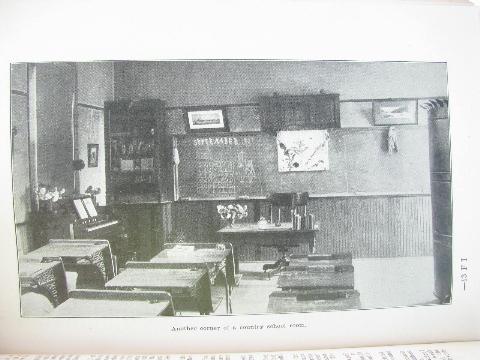 photo of old 1911 Illinois Farmers' Institute agricultural yearbook w/illustrations #8