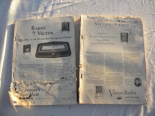 photo of old 1920s and 30s Good Housekeeping magazines vintage graphics/advertising #3