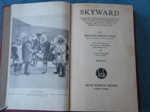 photo of old 1928 vintage Admiral Richard Byrd trans-Atlantic/polar exploration #1