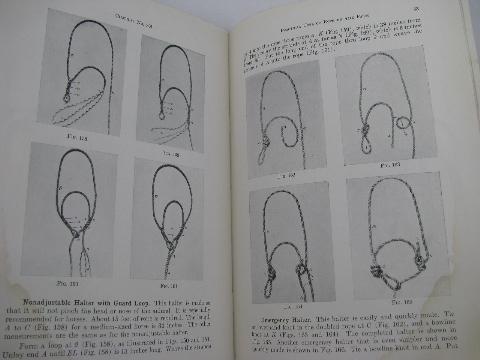 photo of old 1936 farmer's how-to booklet Rope on the Farm, knots, splices etc. #2