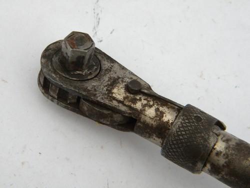 photo of old Ford Model A vintage ratchet wrench for early auto tool kit Bog Mfg #2