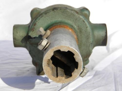 photo of old General Hydraulics G6 farm sprayer pump w/PTO coupling for tractor #4