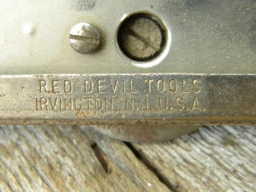 photo of old Red Devil T1 trimmer, vintage wallpaper hanging tool #3