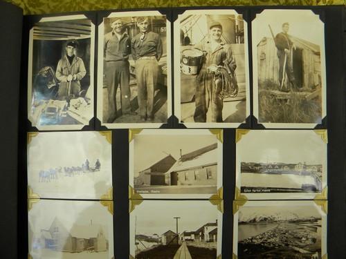 photo of old WWII soldier's photo album w/150+ photographs, many censor stamps #6