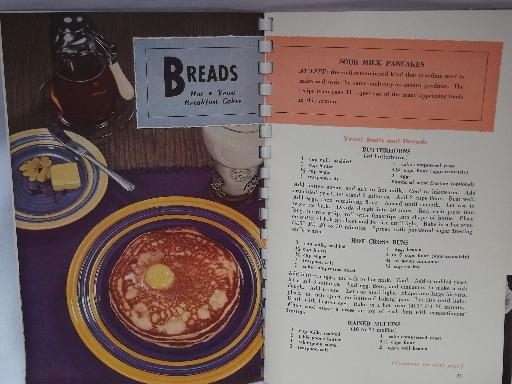 photo of old Wisconsin Dept of Agriculture cookbook, Recipes from America's Dairyland #4