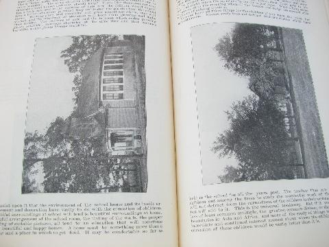 photo of old antique 1905 Illinois Farmers' Institute yearbook w/illustrations #6