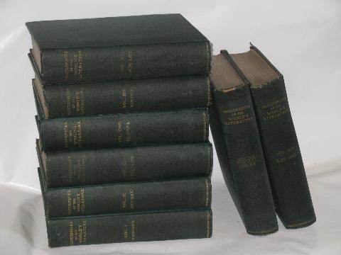 photo of old antique Masterpieces of the World's Literature, late 19th century vintage #1