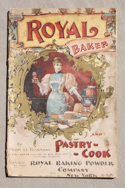 photo of old antique cookbooks lot, Victorian Edwardian period candy, sweets, pastry recipes #3