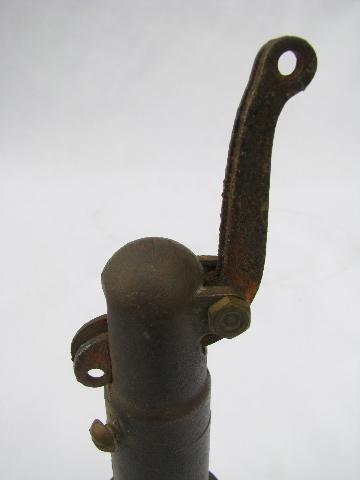 photo of old brass/bronze industrial steam boiler pop-off valve, Hit and Miss engine vintage #4