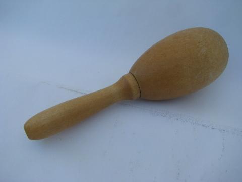 photo of old carved wood sock darners, vintage sewing, darning mending eggs #2