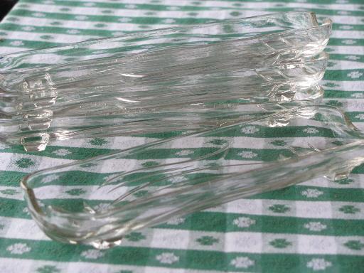 photo of old glass corn on the cob dishes for summer cookouts, barbeque picnics #4