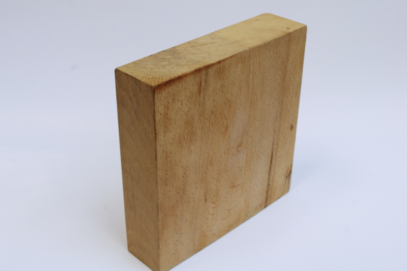 photo of old hardwood chopping block bowl for rocking chopper kitchen chef's knife blade #4