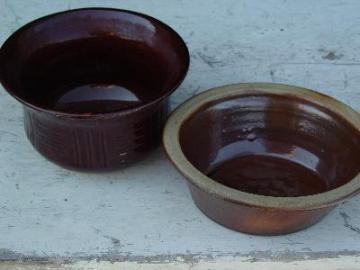 catalog photo of old pottery jardiniere flower pot planter spittoon