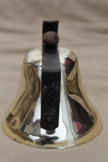 photo of old shop door bell, vintage country store doorbell shopkeeper's door chime #4