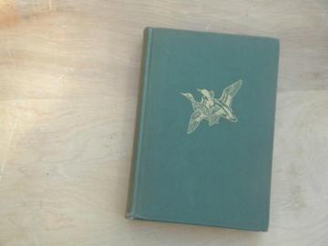 catalog photo of old sportsmans guide to North American waterfowl full color litho plates