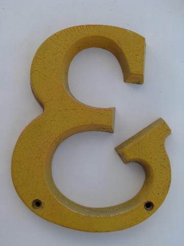 photo of old vintage store sign letters spelling out ME & U #3