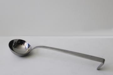 catalog photo of one ounce measure stainless steel spoon or ladle, individual sauce portion size