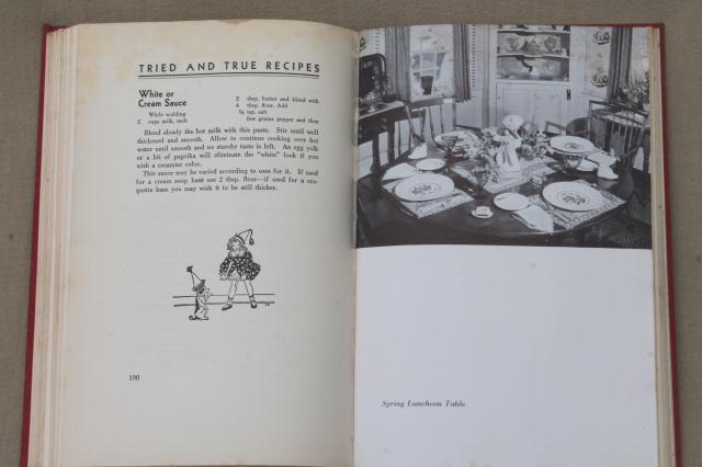 photo of original 1946 Ruth Wakefield's Tried & True Toll House Recipes vintage cookbook #7