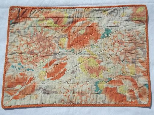 photo of primitive antique cotton patchwork quilts, doll bed or wall hanging sizes #5