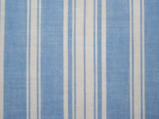 photo of primitive old feather pillows, vintage blue stripe cotton ticking fabric #3