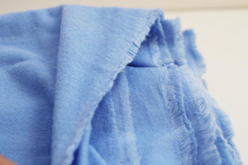 photo of pure cotton flannel fabric, sky blue solid color 5 yards sewing material #2