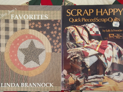 photo of quilt books lot - country primitive folk art patchwork quilting patterns #12