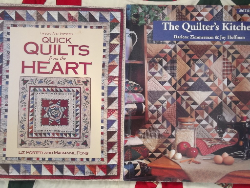 photo of quilt books lot - country primitive folk art patchwork quilting patterns #16