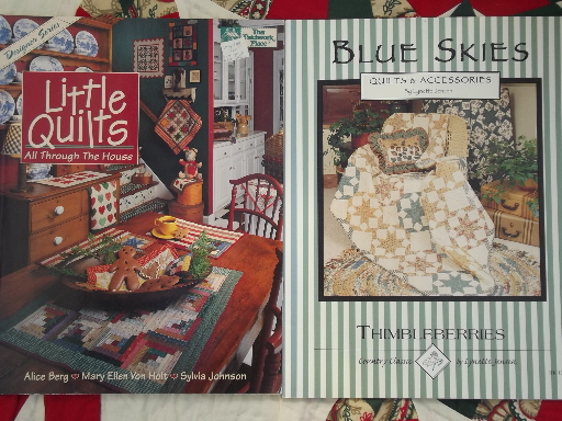 photo of quilt books lot - country primitive folk art patchwork quilting patterns #18